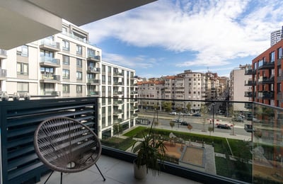 Rental of a bright 3-room apartment, 77 m², BW Eterna, Belgrade Waterfront, Belgrade, Serbia